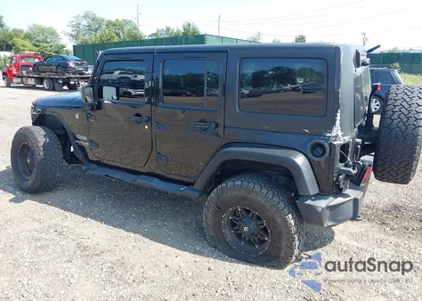 2016 Jeep Wrangler Unlimited Sport from USA, damaged, VIN 1C4BJWDG8GL287502